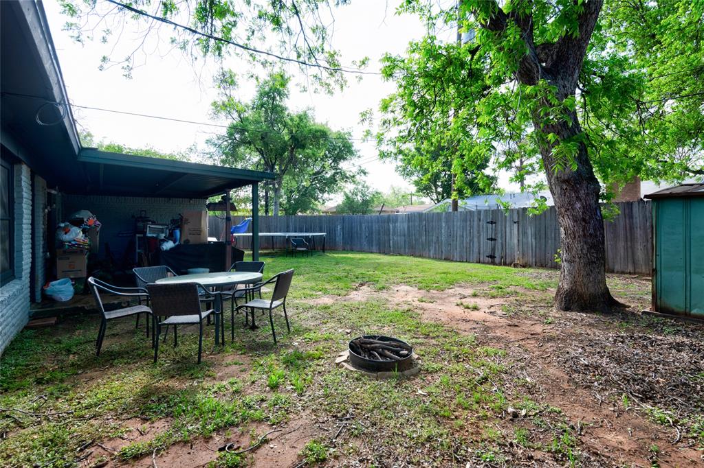 3341 Rosedale Drive Abilene, TX 79605 - Photo 22 of 22 Backyard