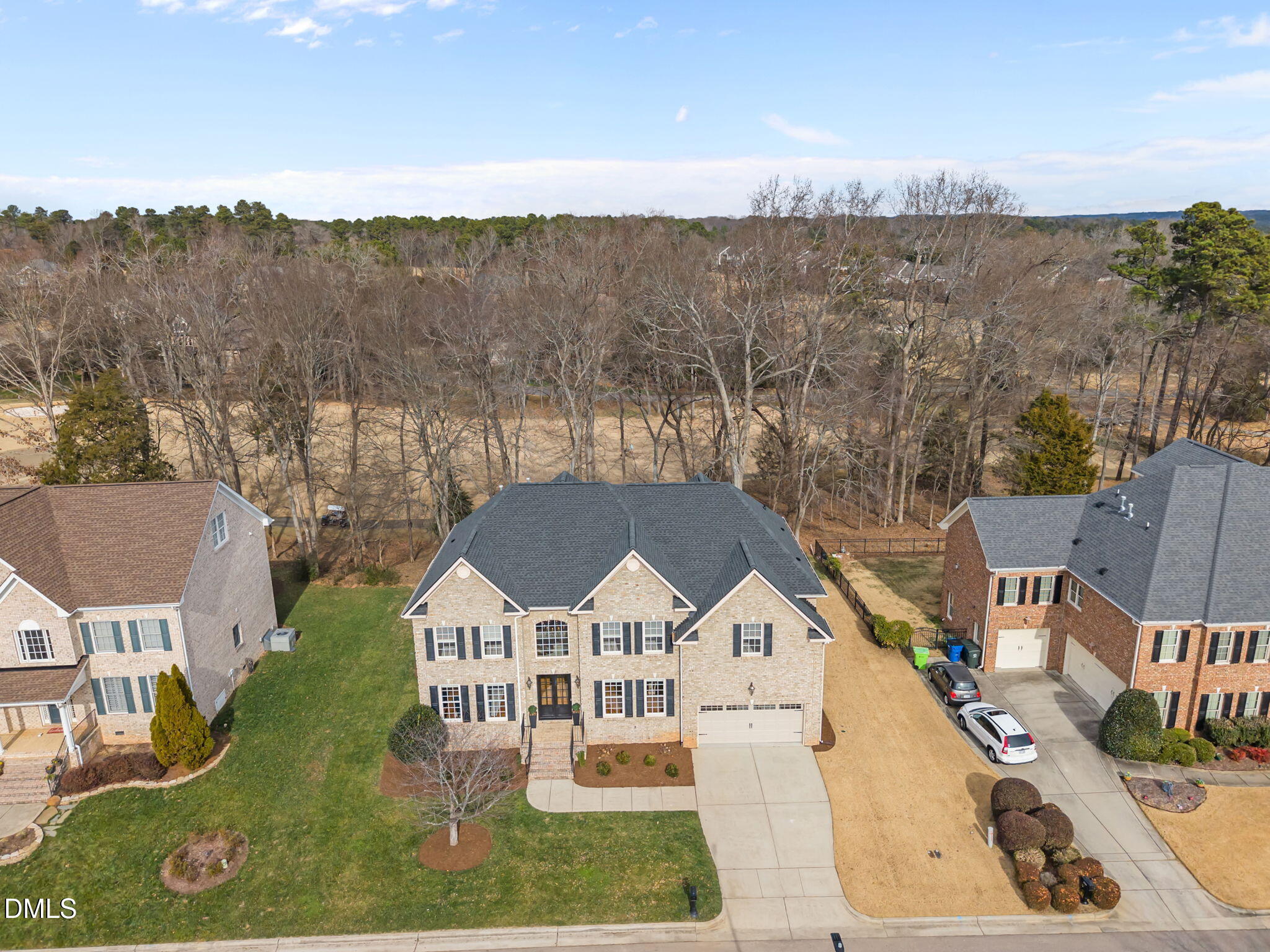 2617 Peachleaf Street Raleigh, NC 27614 - Photo 2 of 51 Front of Home Aerial