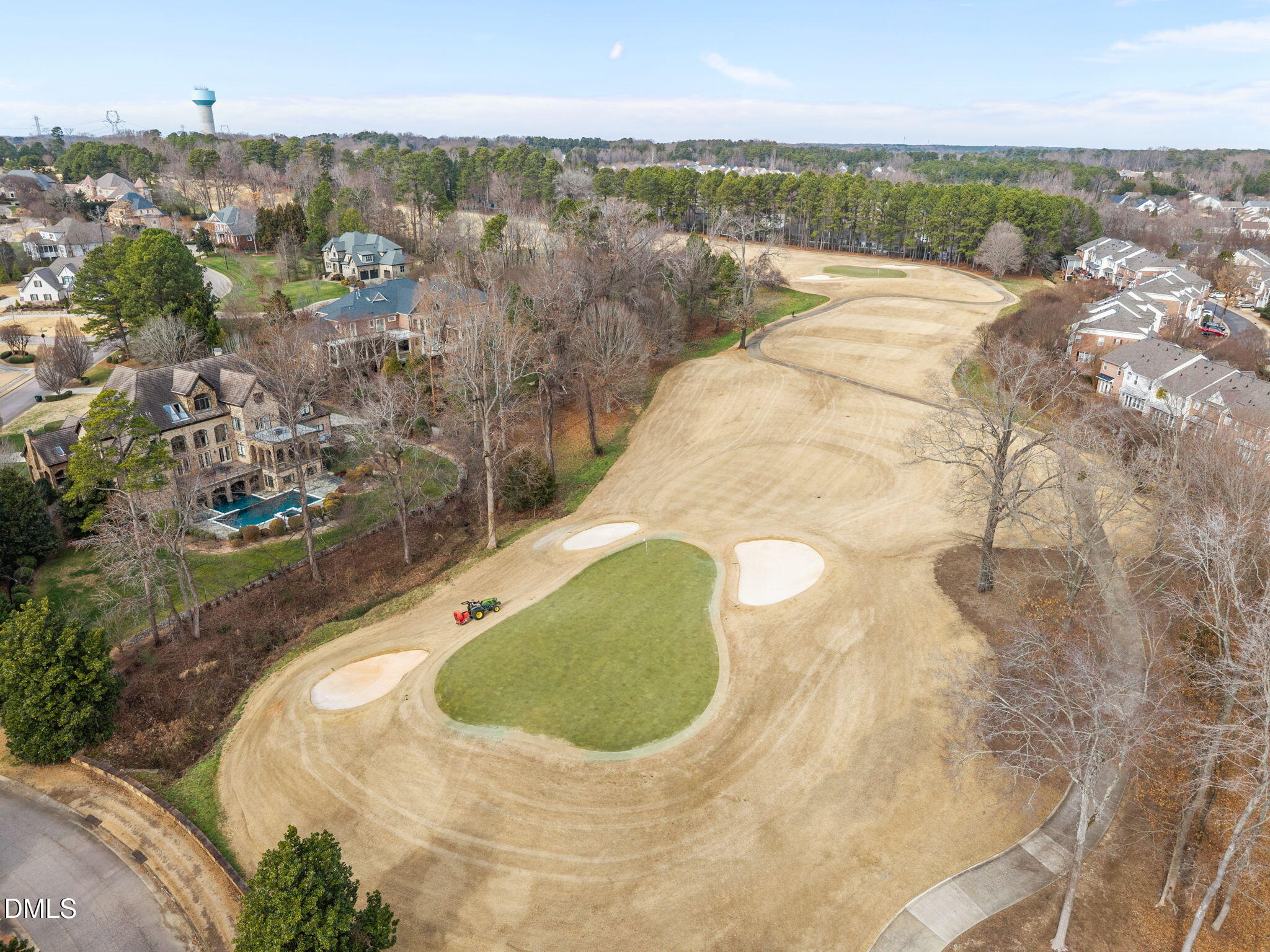 2617 Peachleaf Street Raleigh, NC 27614 - Photo 49 of 51 Golf Course Aerial 2