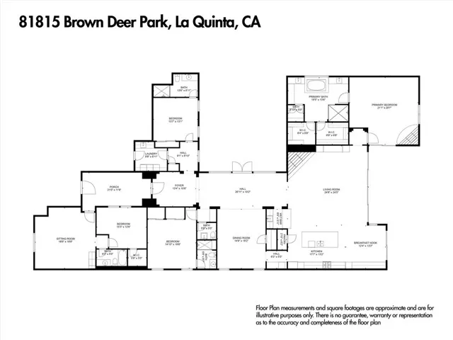 a picture of floor plan