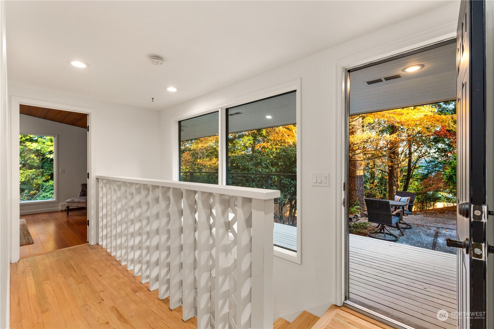 11030 Circle Drive Bothell, WA 98011 - Photo 13 of 38 a view of room with furniture and garden view