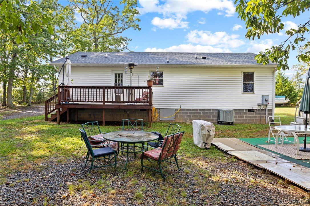 650 Johnson Road Mineral, VA 23117 - Photo 4 of 29 a view of a house with a yard and sitting area