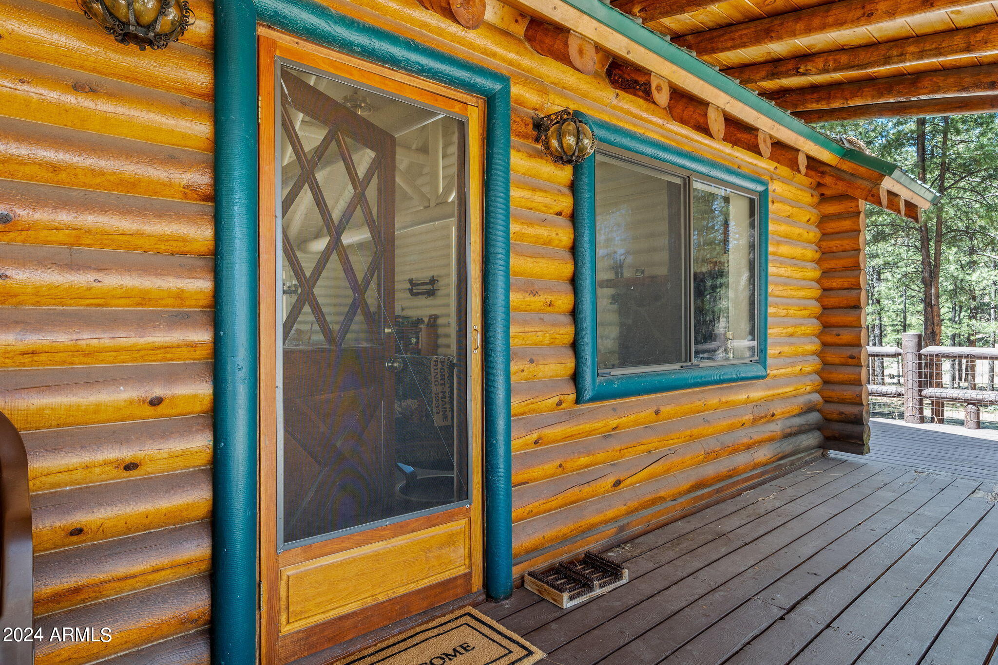 9 County Road Greer, AZ 85927 - Photo 20 of 33 a view of a door of a house with a door