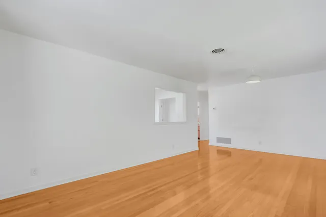 a view of empty room