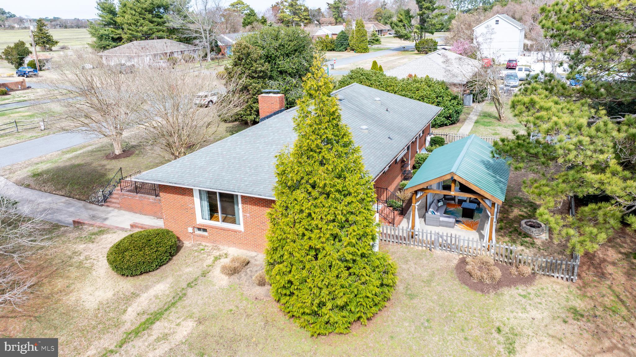 5505 Whitehall Road Cambridge, MD 21613 - Photo 39 of 44 an aerial view of a house