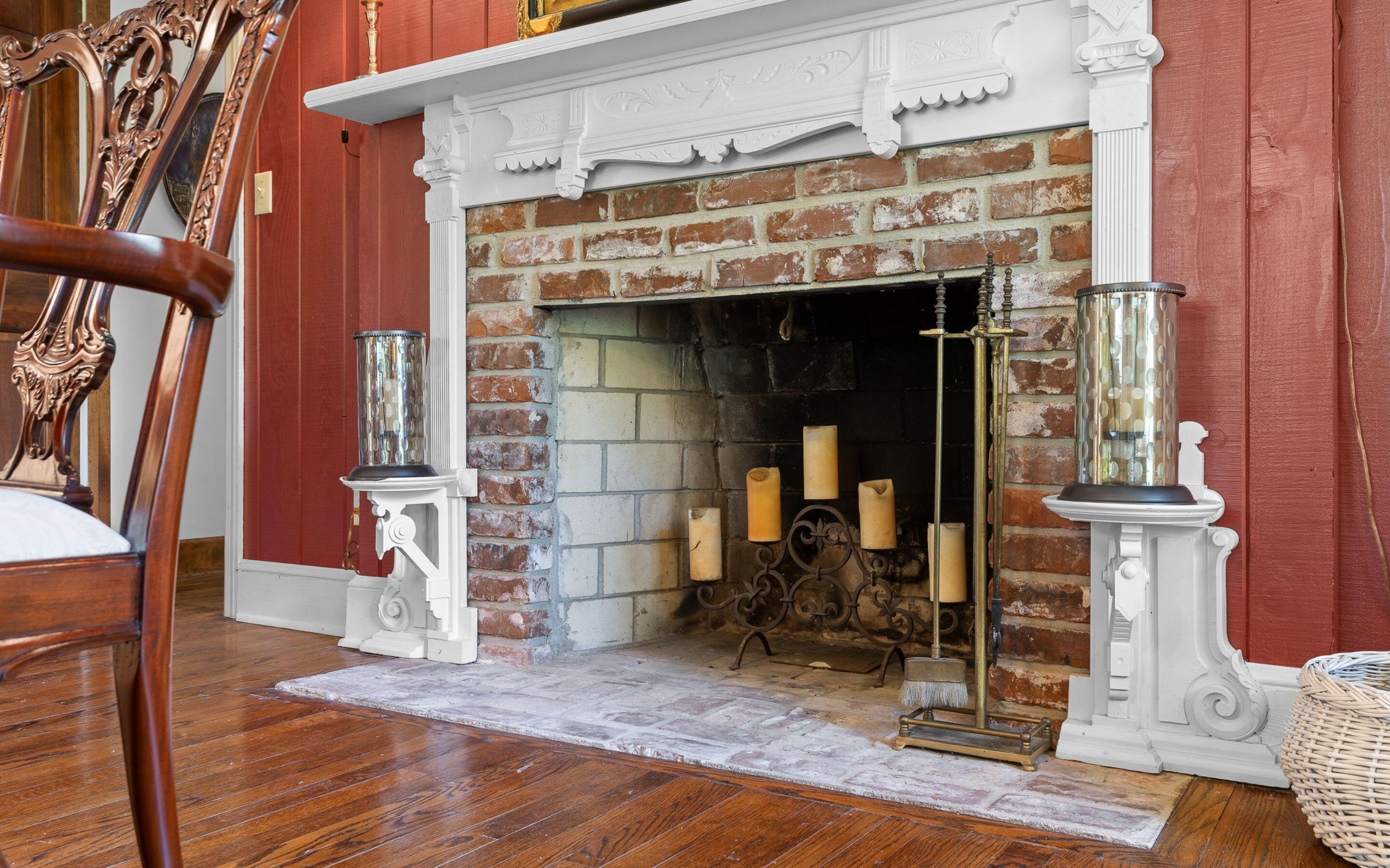 403 Dunsinane Road Signal Mountain, TN 37377 - Photo 8 of 51 Dining Room Fireplace