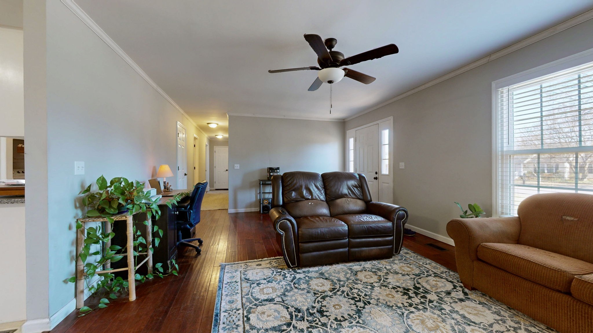 633 Buck Lane Murfreesboro, TN 37129 - Photo 2 of 16 a living room with furniture and wooden floor