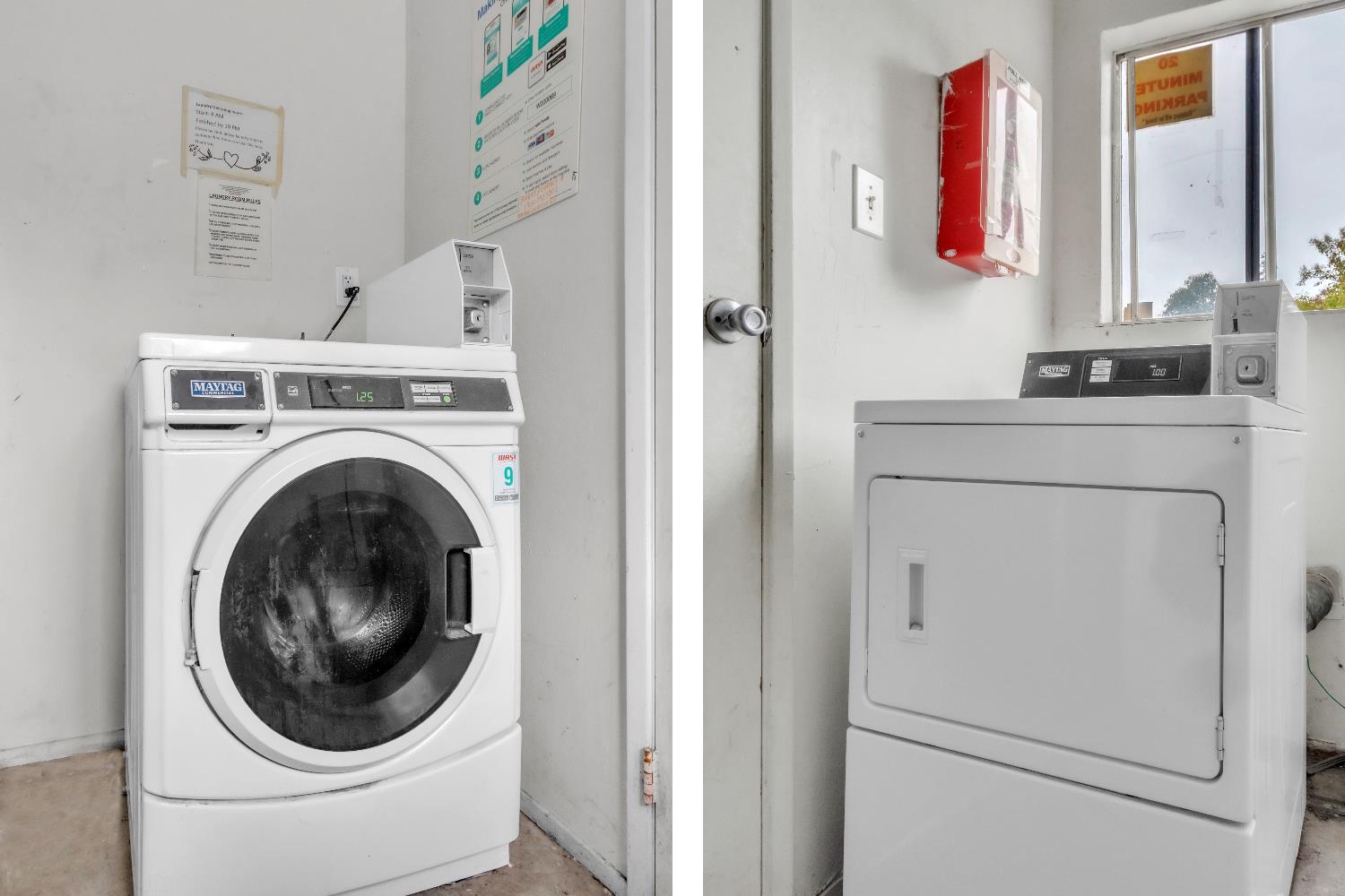 1369 Del Rio Circle, Unit D Concord, CA 94518 - Photo 18 of 21 a utility room with dryer and washer