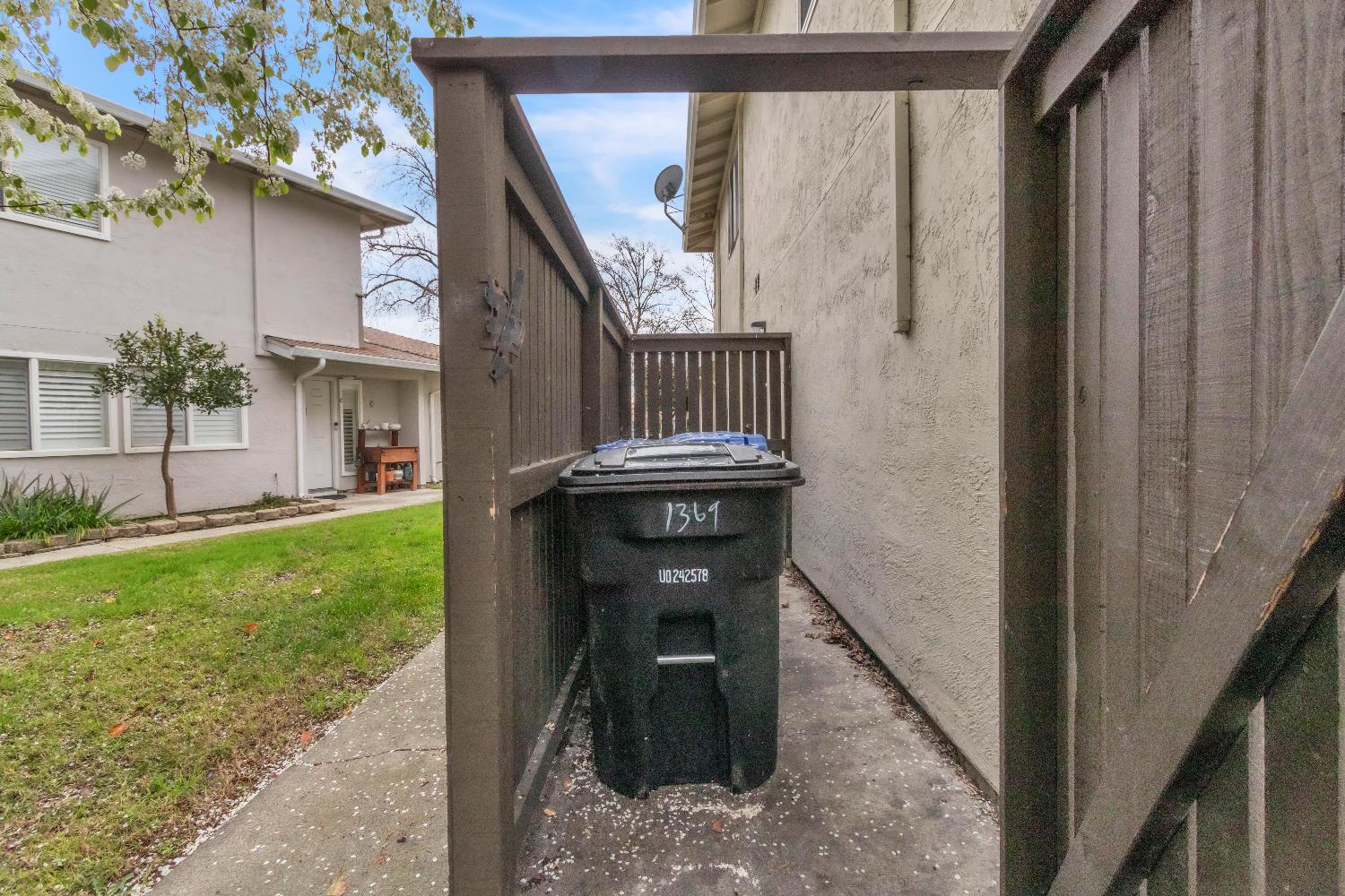 1369 Del Rio Circle, Unit D Concord, CA 94518 - Photo 19 of 21 a view of a porch with a door and a floor to ceiling window