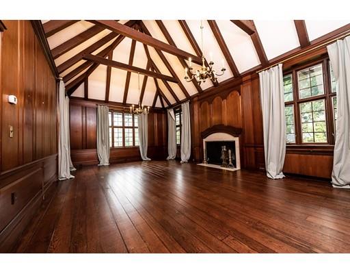 28 Clarke Road Needham, MA 02492 - Photo 4 of 21 a view of an empty room with wooden floor and windows