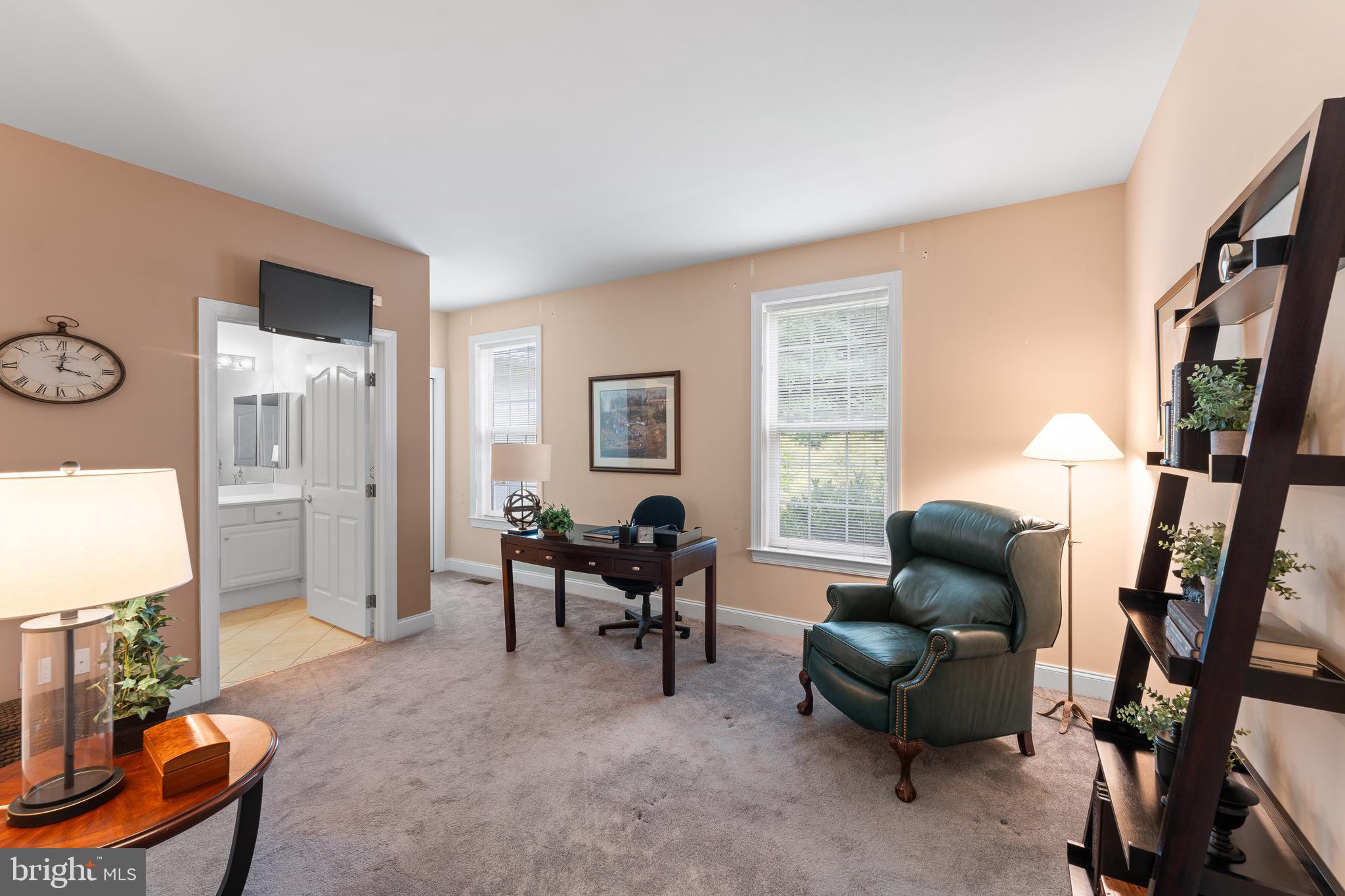 108 Willowburn Road Villanova, PA 19085 - Photo 14 of 46 1st Floor Bedroom #5 - staged as an Office