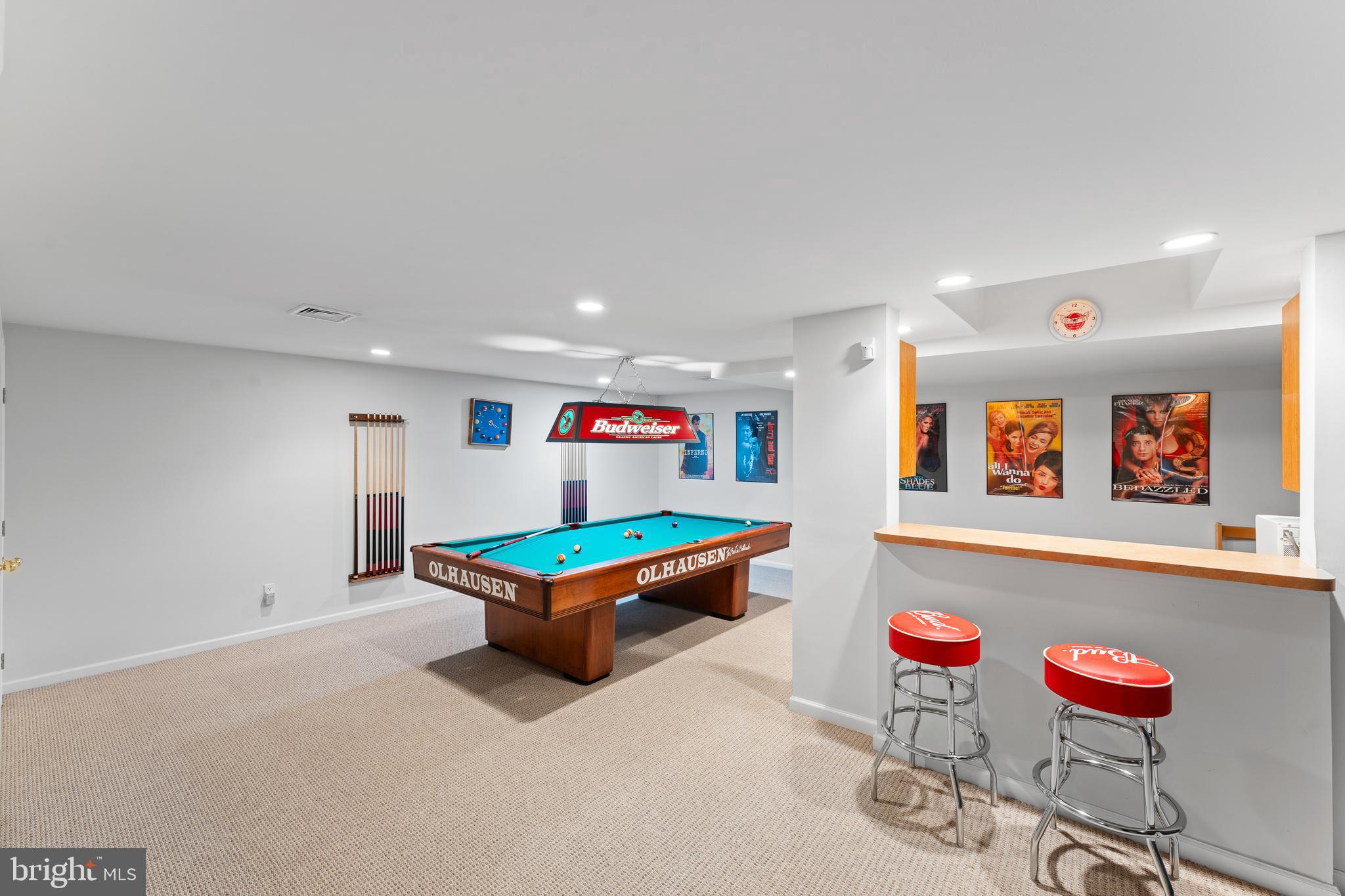 108 Willowburn Road Villanova, PA 19085 - Photo 28 of 46 Basement Billiard Room