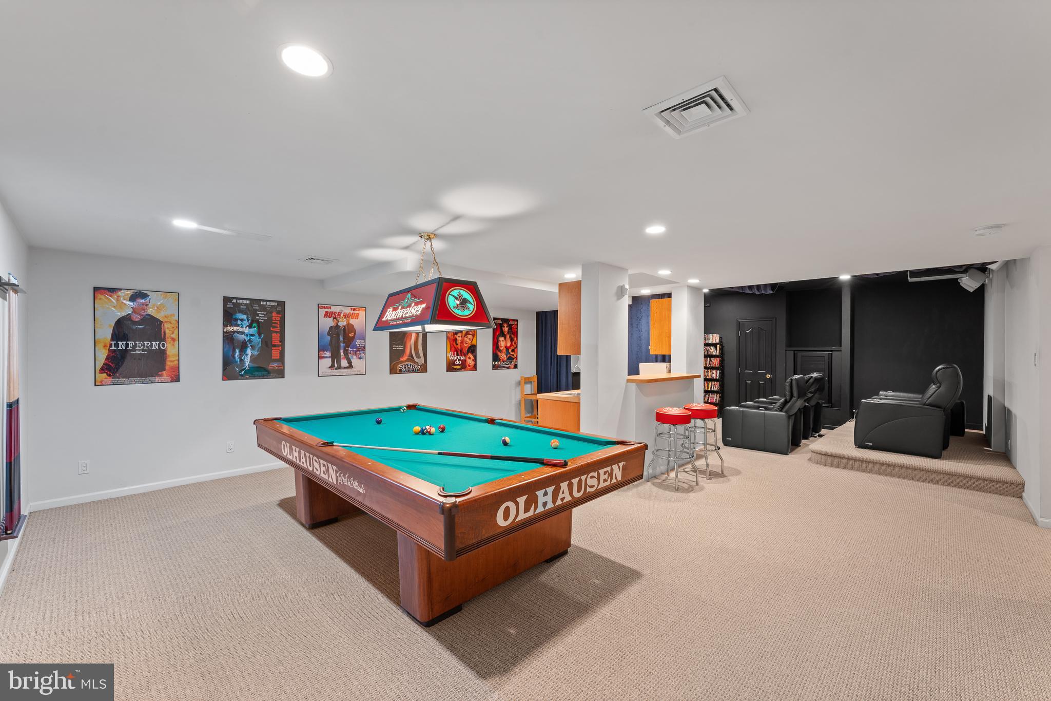 108 Willowburn Road Villanova, PA 19085 - Photo 29 of 46 Basement Billiard Room