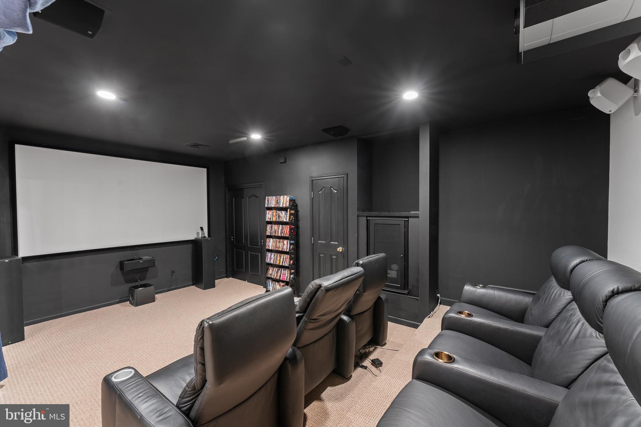 108 Willowburn Road Villanova, PA 19085 - Photo 32 of 46 Basement Movie Room