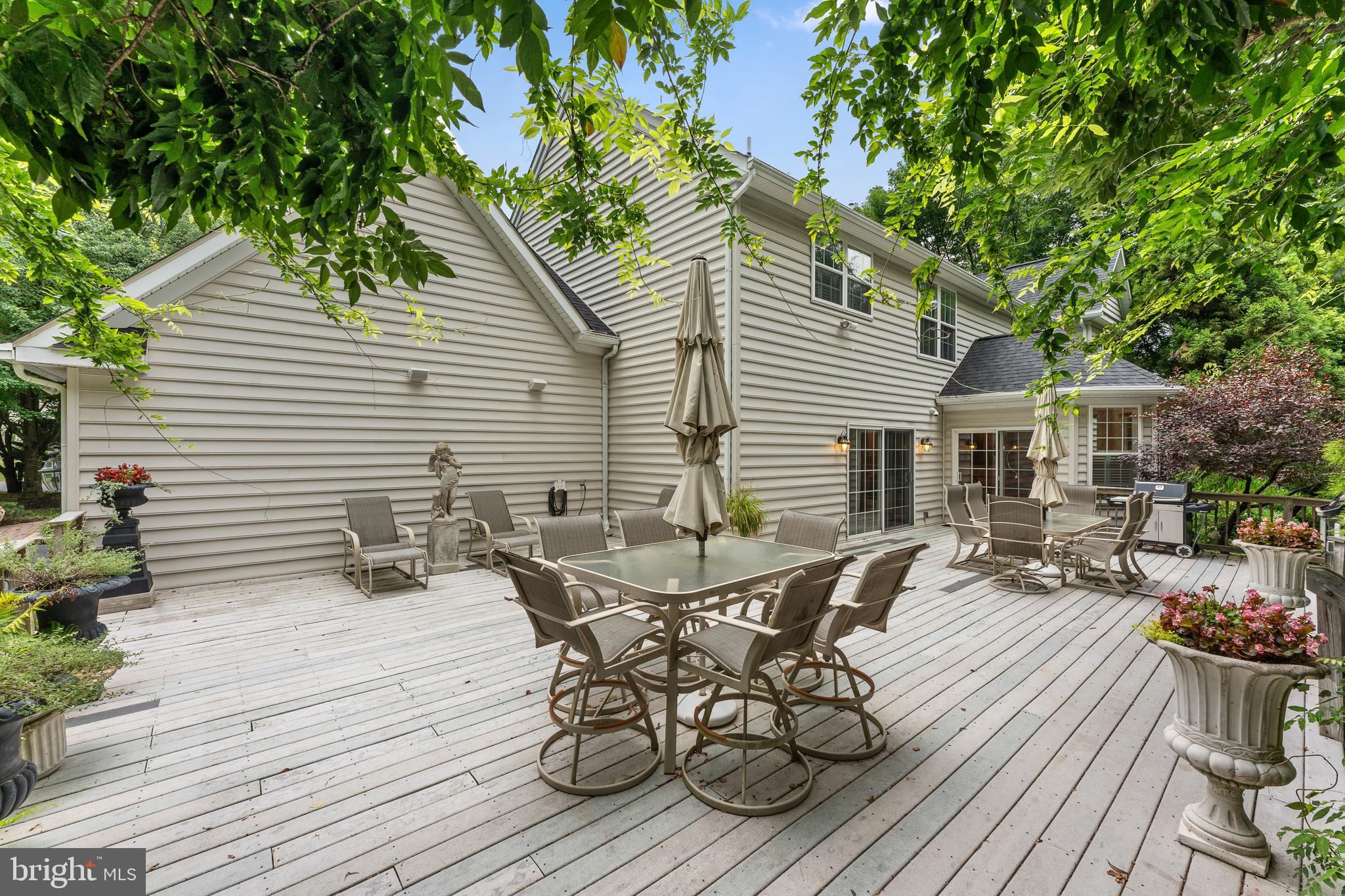 108 Willowburn Road Villanova, PA 19085 - Photo 36 of 46 Expansive Rear Deck