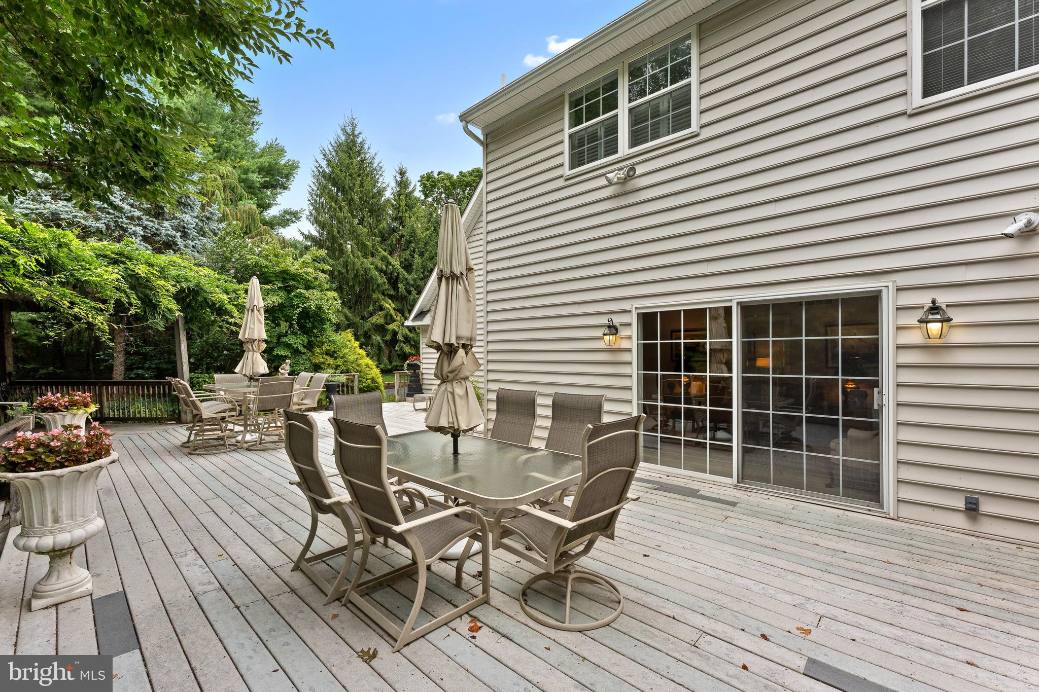108 Willowburn Road Villanova, PA 19085 - Photo 38 of 46 Expansive Rear Deck