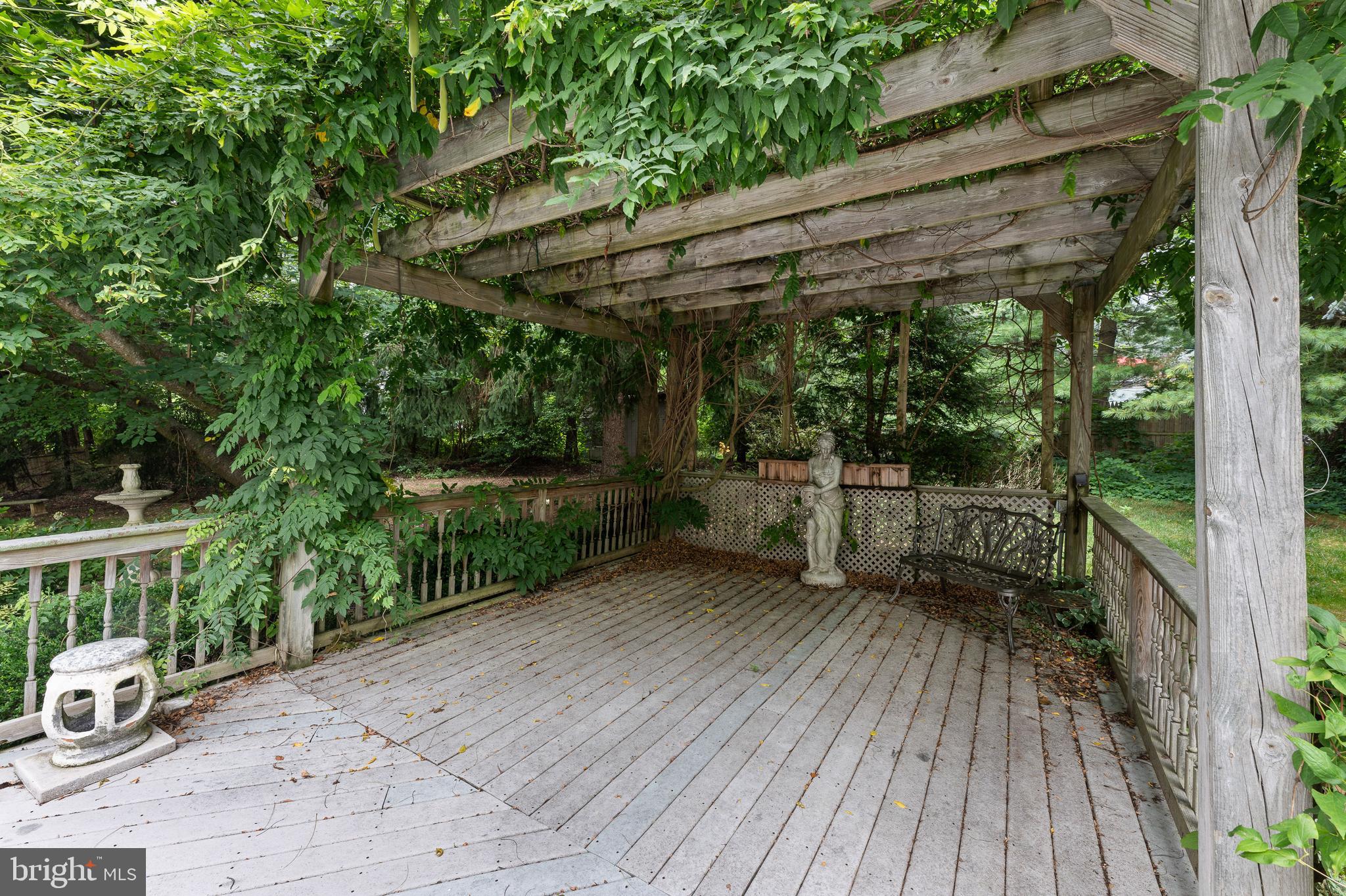 108 Willowburn Road Villanova, PA 19085 - Photo 41 of 46 Covered Pergola area