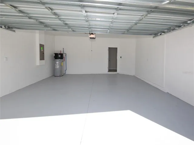 a view of a utility room with closet