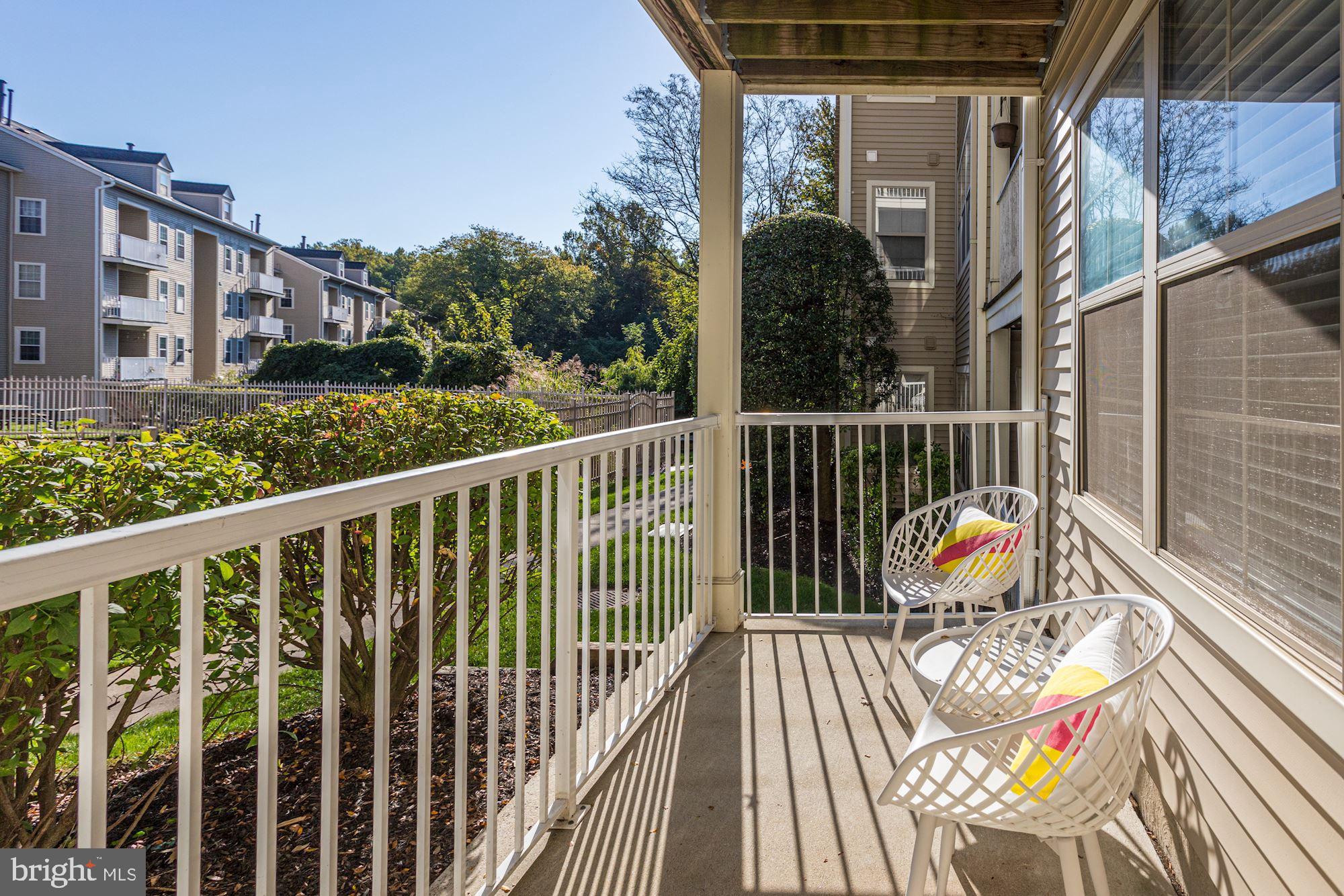 6832 Hayley Ridge Way, Unit O Baltimore, MD 21209 - Photo 23 of 28 Balcony