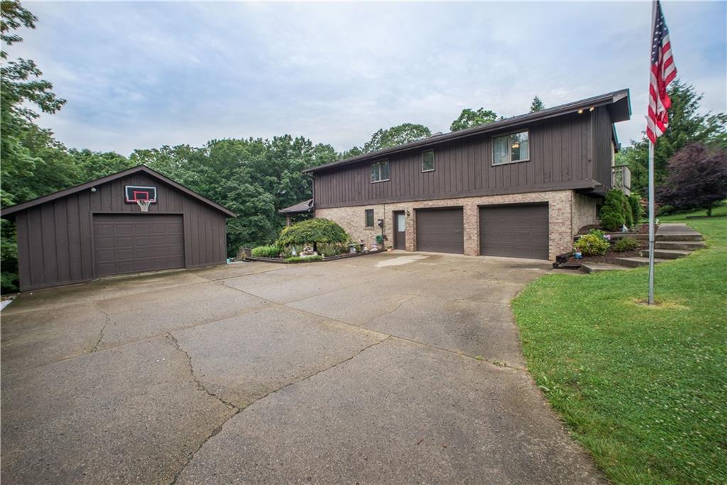280 Linden Road Canonsburg, PA 15317 - Photo 2 of 25 4+ garage spaces! 2 on the home, 1+ up & 1+ down in the detached garage!