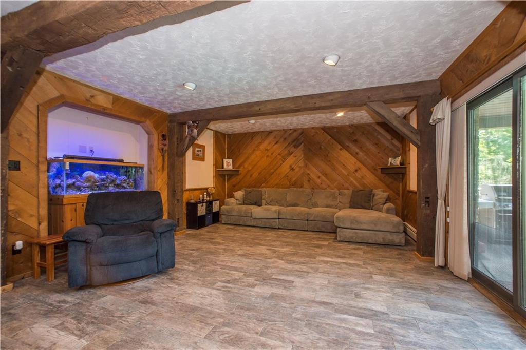 280 Linden Road Canonsburg, PA 15317 - Photo 11 of 25 Beautiful wood work & rustic beam and access to the rear deck