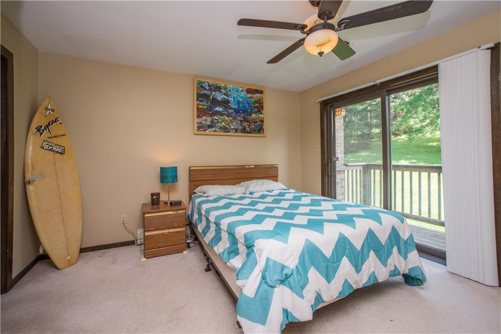 280 Linden Road Canonsburg, PA 15317 - Photo 14 of 25 Surf's up! This bedroom has a walk-in closet & private balcony