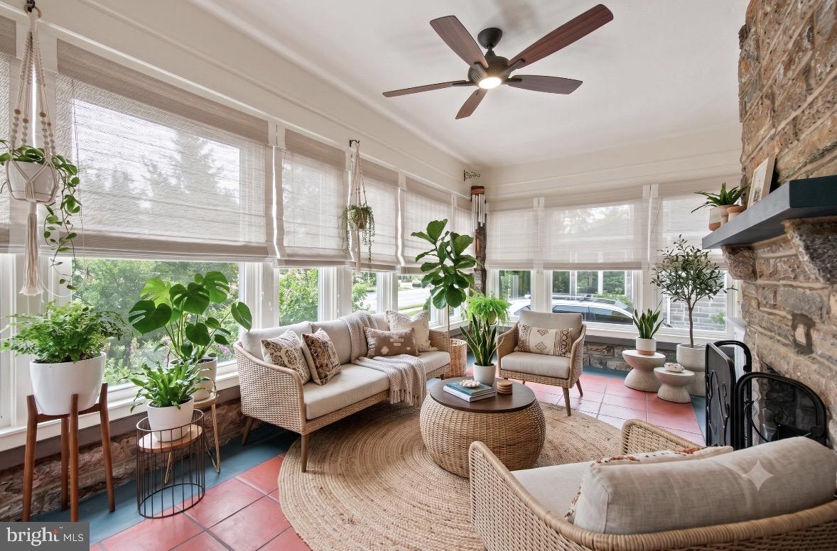 505 Darby Road Havertown, PA 19083 - Photo 18 of 45 Virtually Staged Sunroom