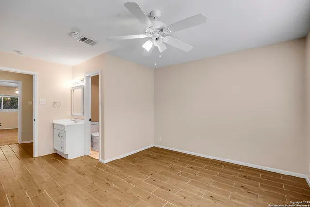 wooden floor in an empty room