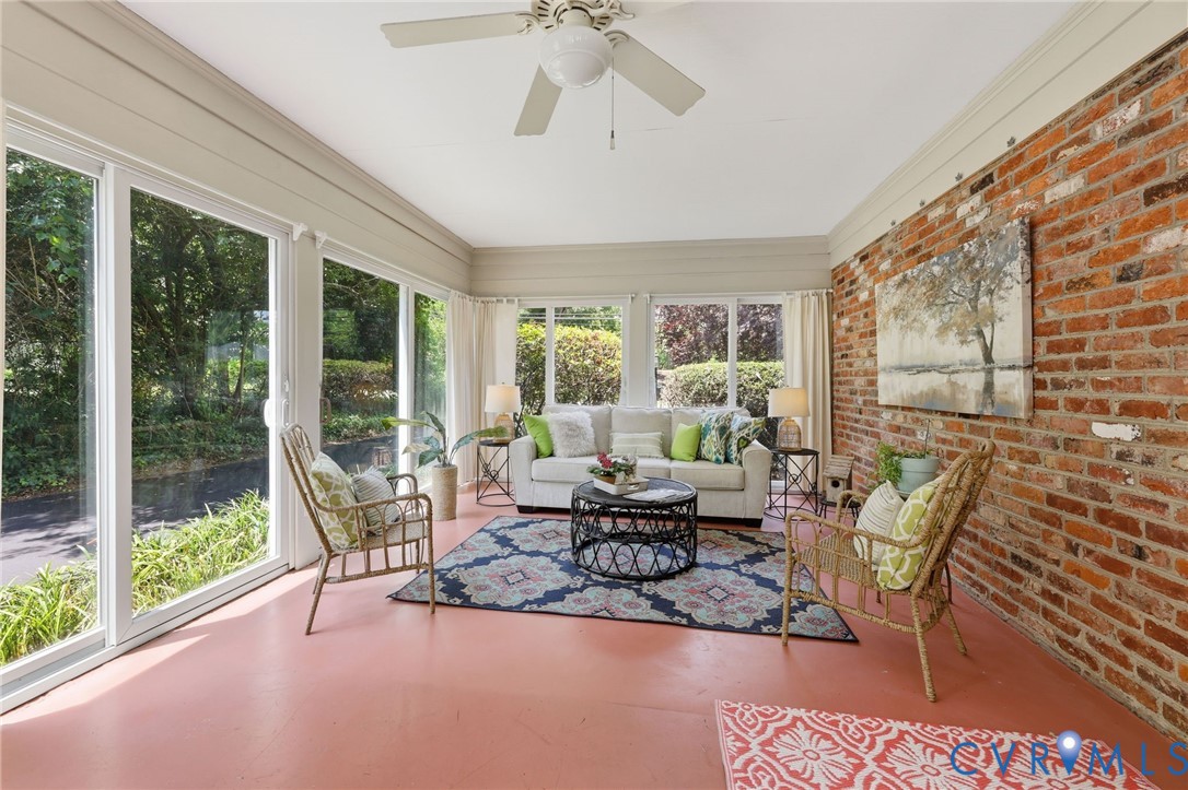 4627 Arrowhead Road Richmond, VA 23235 - Photo 16 of 52 Spacious sunporch adds great potential for additio