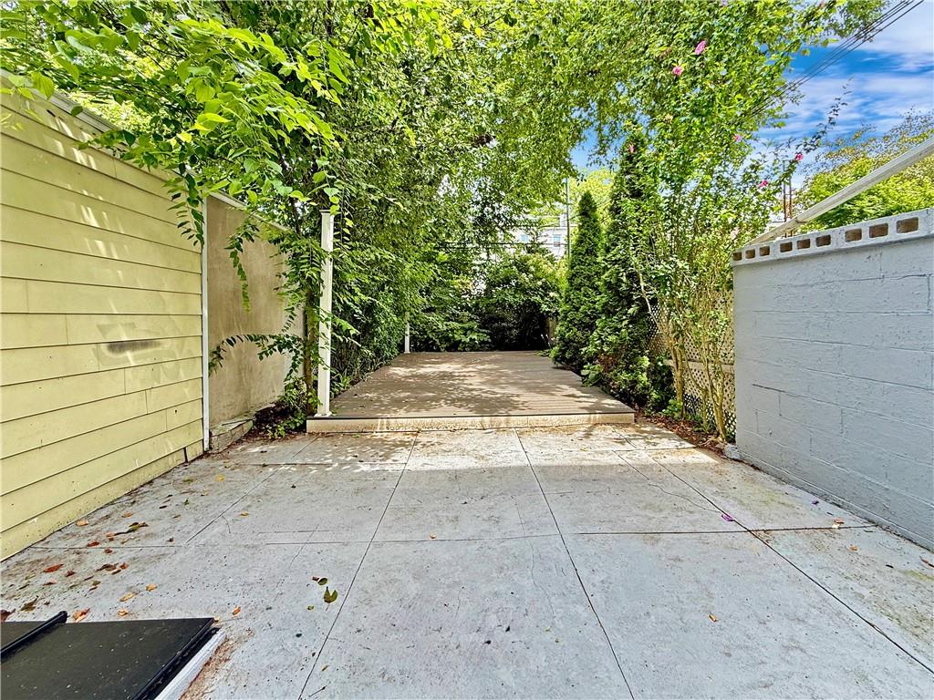 13 Windsor Place Brooklyn, NY 11215 - Photo 35 of 40 a view of backyard with outdoor space