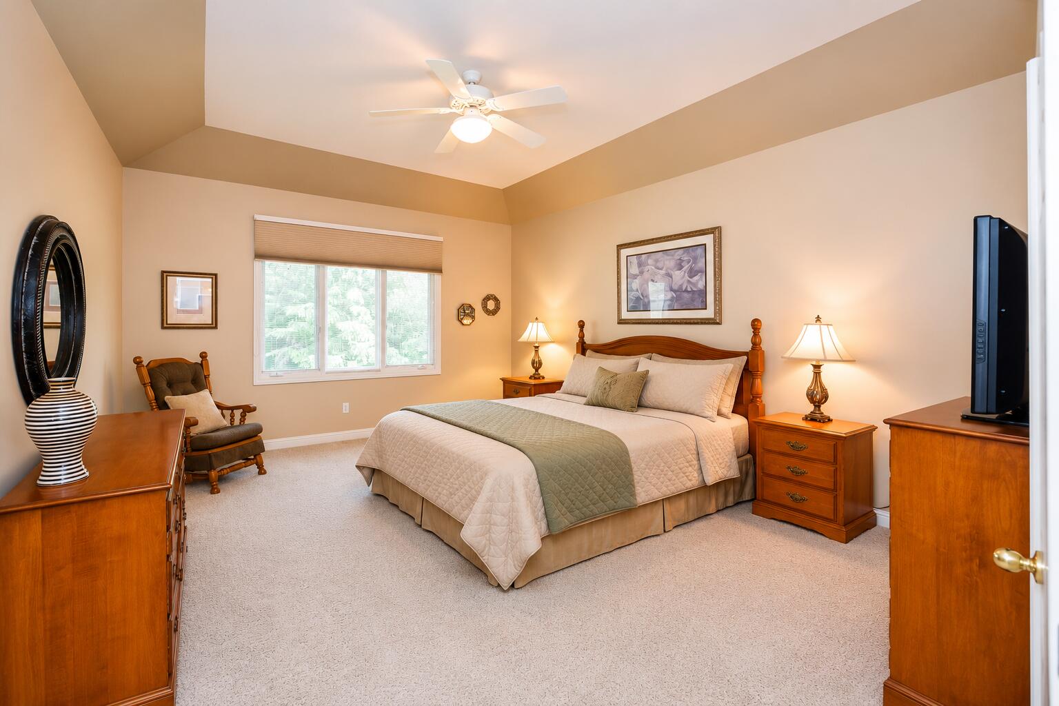 47968 Inveraray Road Canton, MI 48188 - Photo 20 of 66 staged Master bedroom