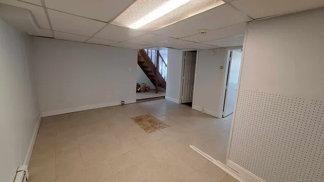 a utility room with washer and dryer