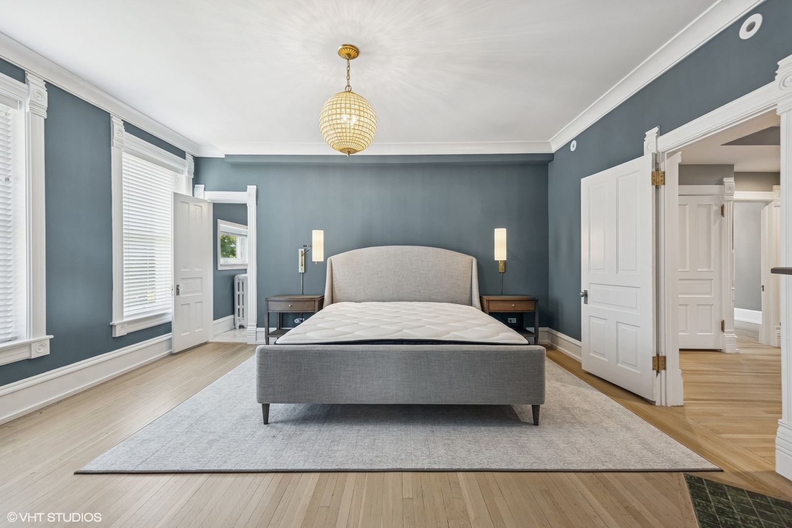 31W141 Army Trail Road Wayne, IL 60184 - Photo 33 of 51 a bedroom with a bed and painting on the wall