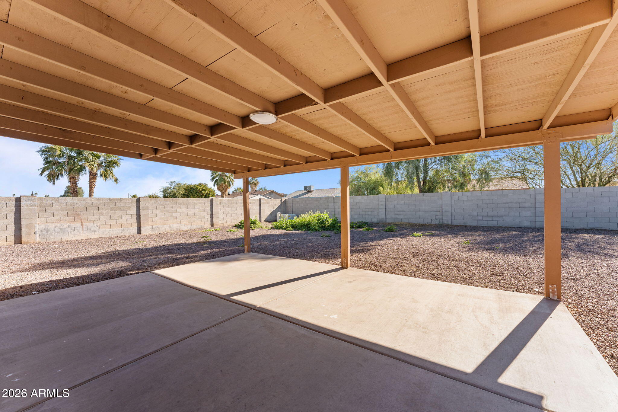 9257 West Gary Road Peoria, AZ 85345 - Photo 18 of 28 a view of a backyard