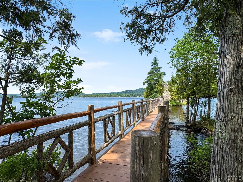 21 Rocky Point Circle Inlet, NY 13360 - Photo 29 of 31 Bridge to Island Gazebo