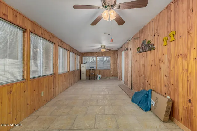 a room with storage and utility