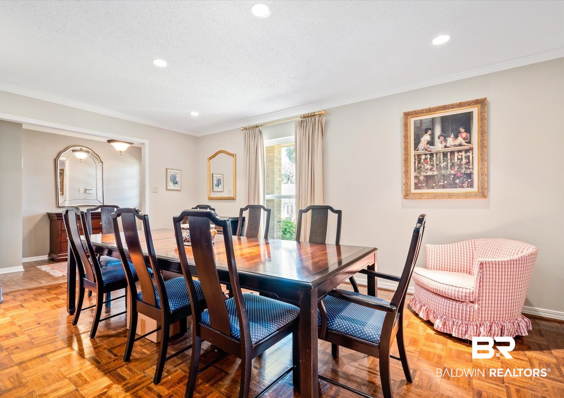 4587 Hawthorne Place Mobile, AL 36608 - Photo 6 of 32 LIVING ROOM USED AS DININ
