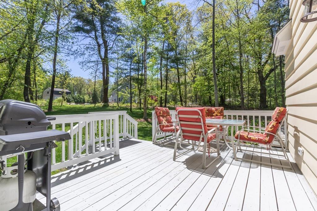 16 Bashaw Road Sutton, MA 01590 - Photo 33 of 37 a view of deck with furniture and trees