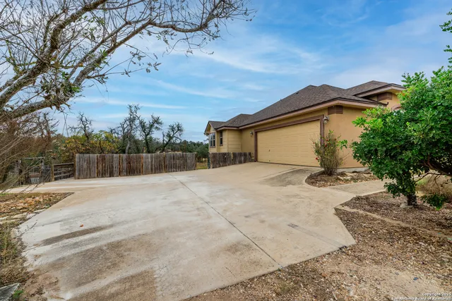 a house with a outdoor space