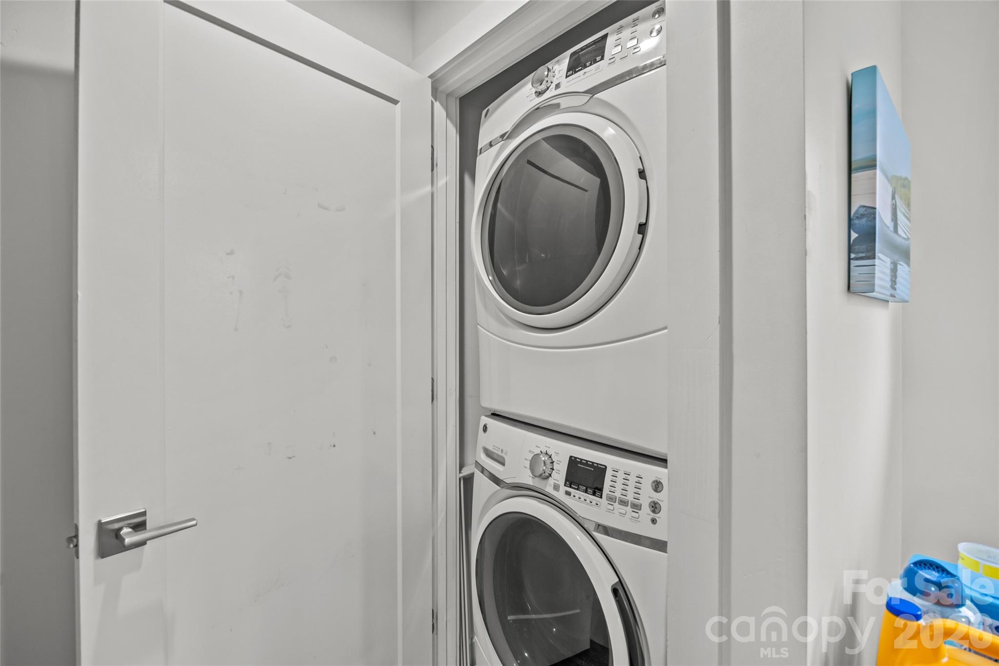 1108 North Alexander Street Charlotte, NC 28206 - Photo 20 of 37 a view of livingroom with washer and dryer
