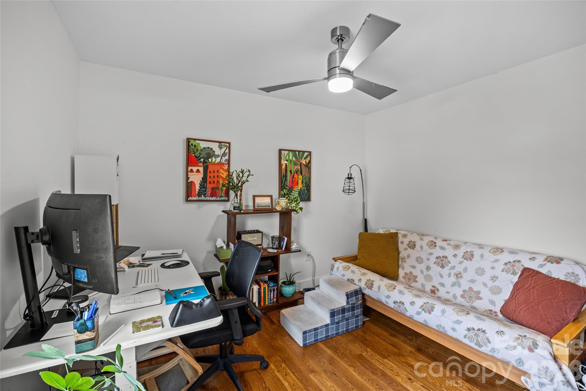 1108 North Alexander Street Charlotte, NC 28206 - Photo 30 of 37 a living room with furniture and a flat screen tv