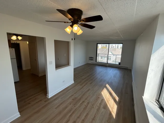wooden floor in an empty room
