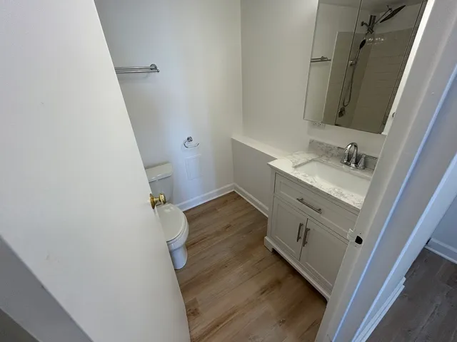 a bathroom with a sink and a toilet