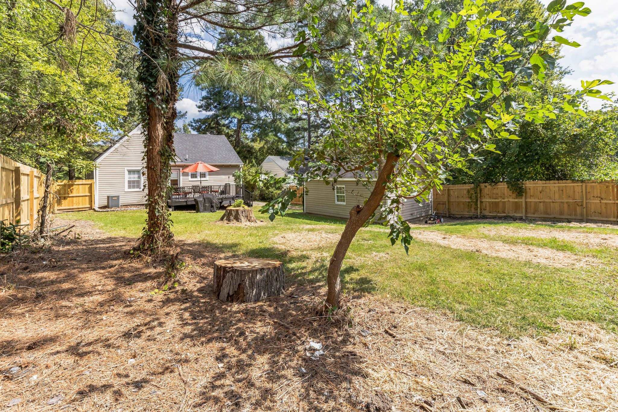 1203 North Miami Boulevard Durham, NC 27703 - Photo 17 of 22 a view of a yard with swimming pool