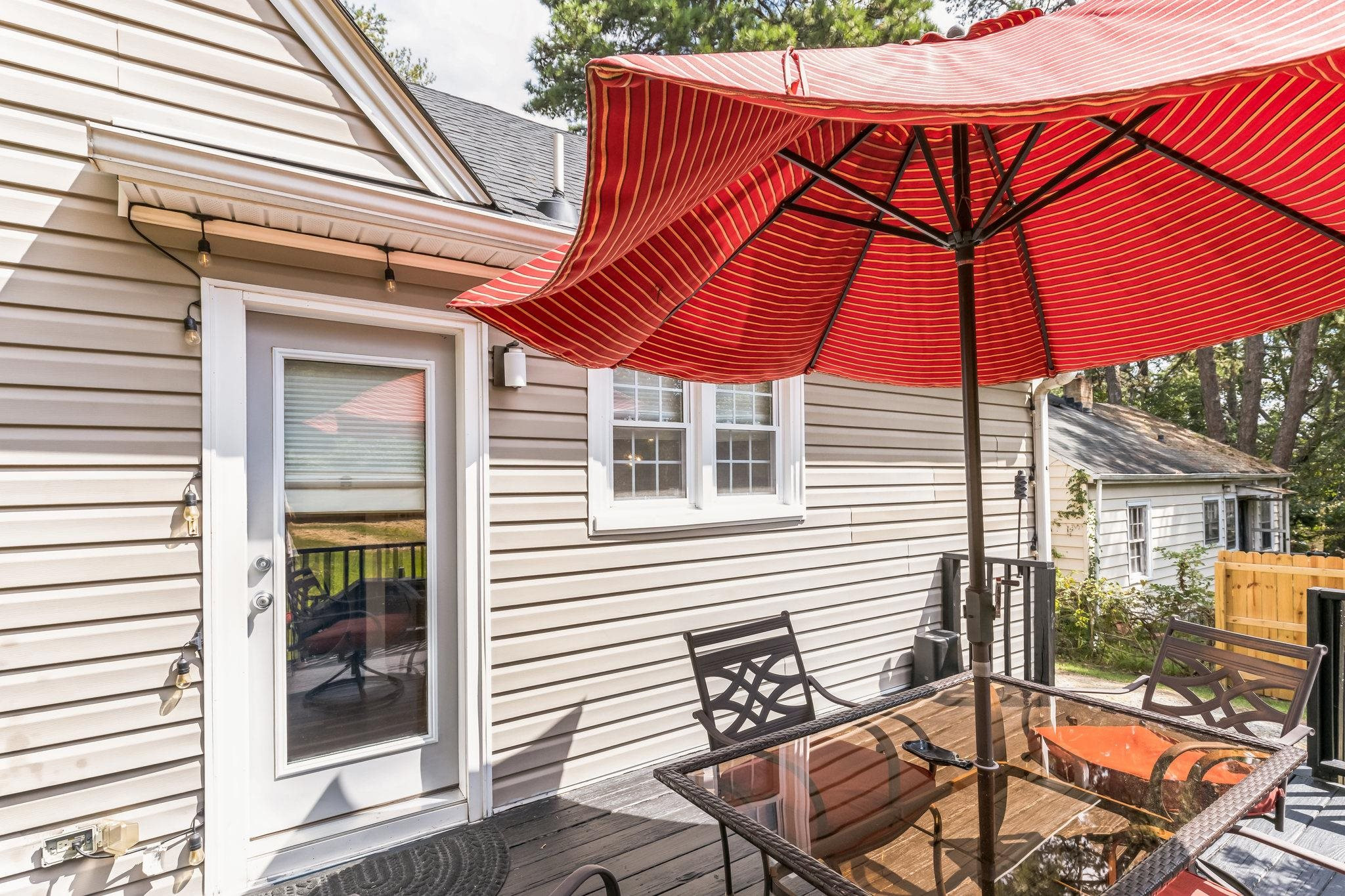 1203 North Miami Boulevard Durham, NC 27703 - Photo 20 of 22 a patio with a table and chairs