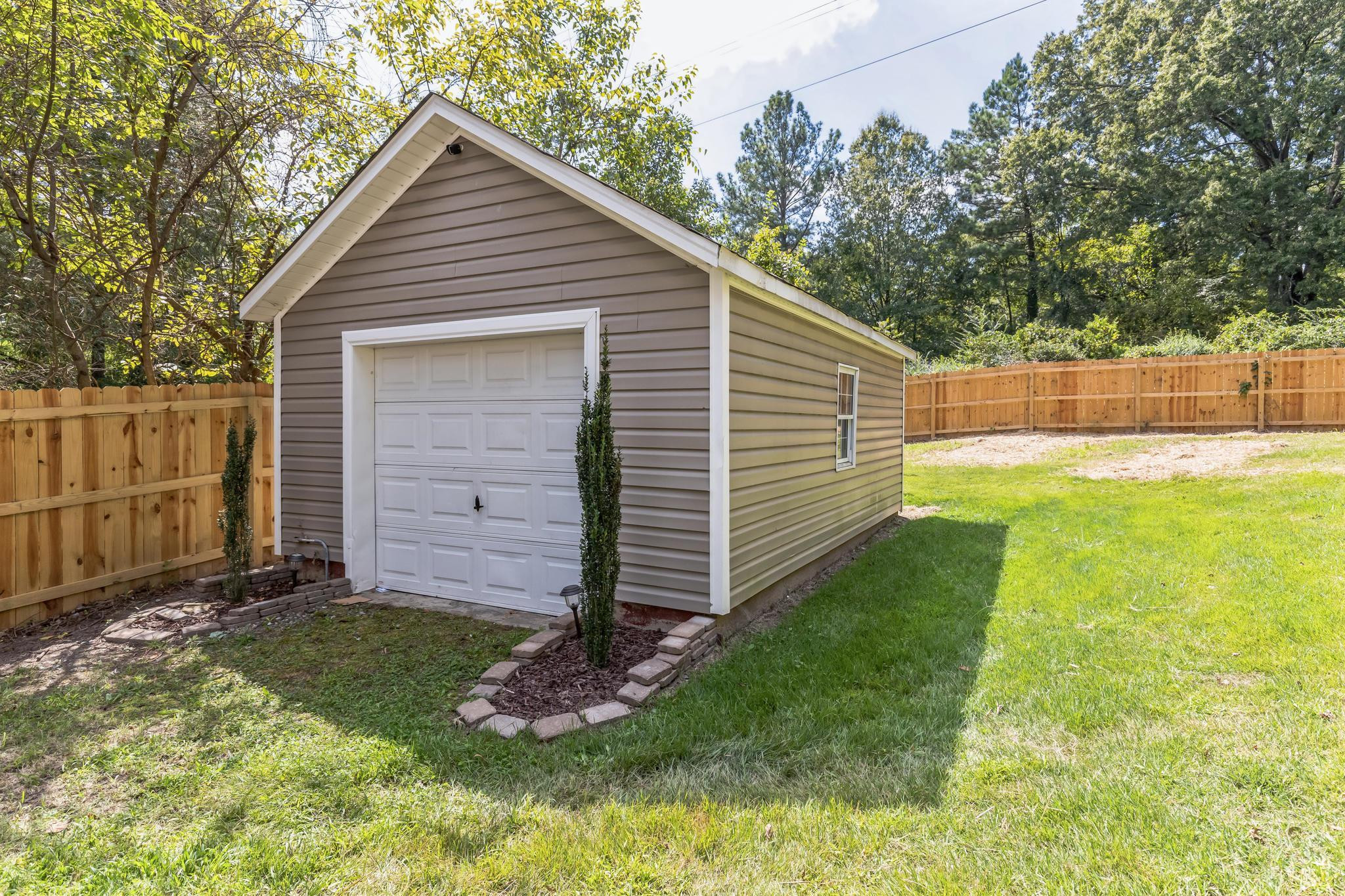 1203 North Miami Boulevard Durham, NC 27703 - Photo 21 of 22 a view of back yard of the house