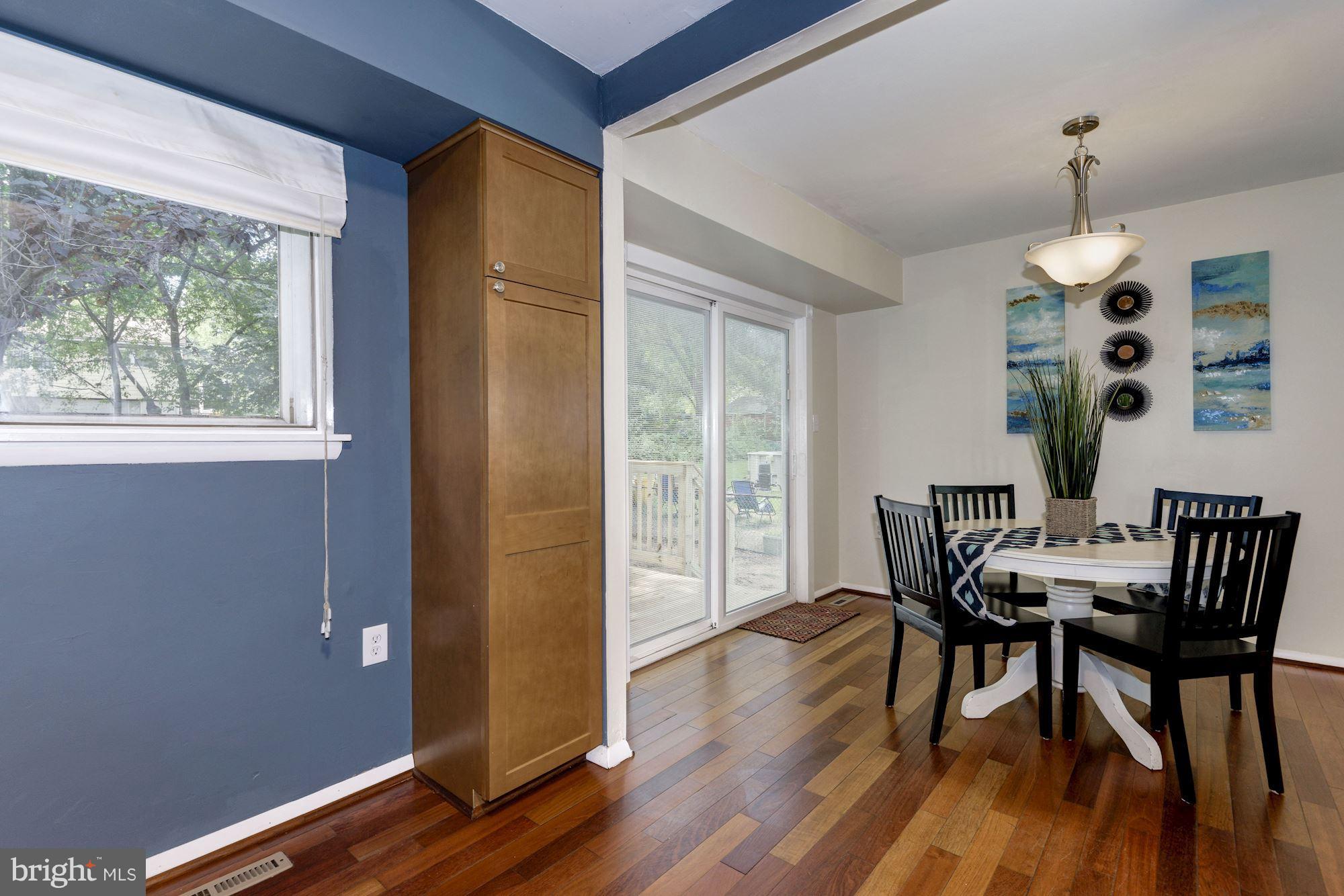 505 Old Mill Road Millersville, MD 21108 - Photo 12 of 28 Eat in Kitchen w/Brazilian Cherry Hardwood Floors