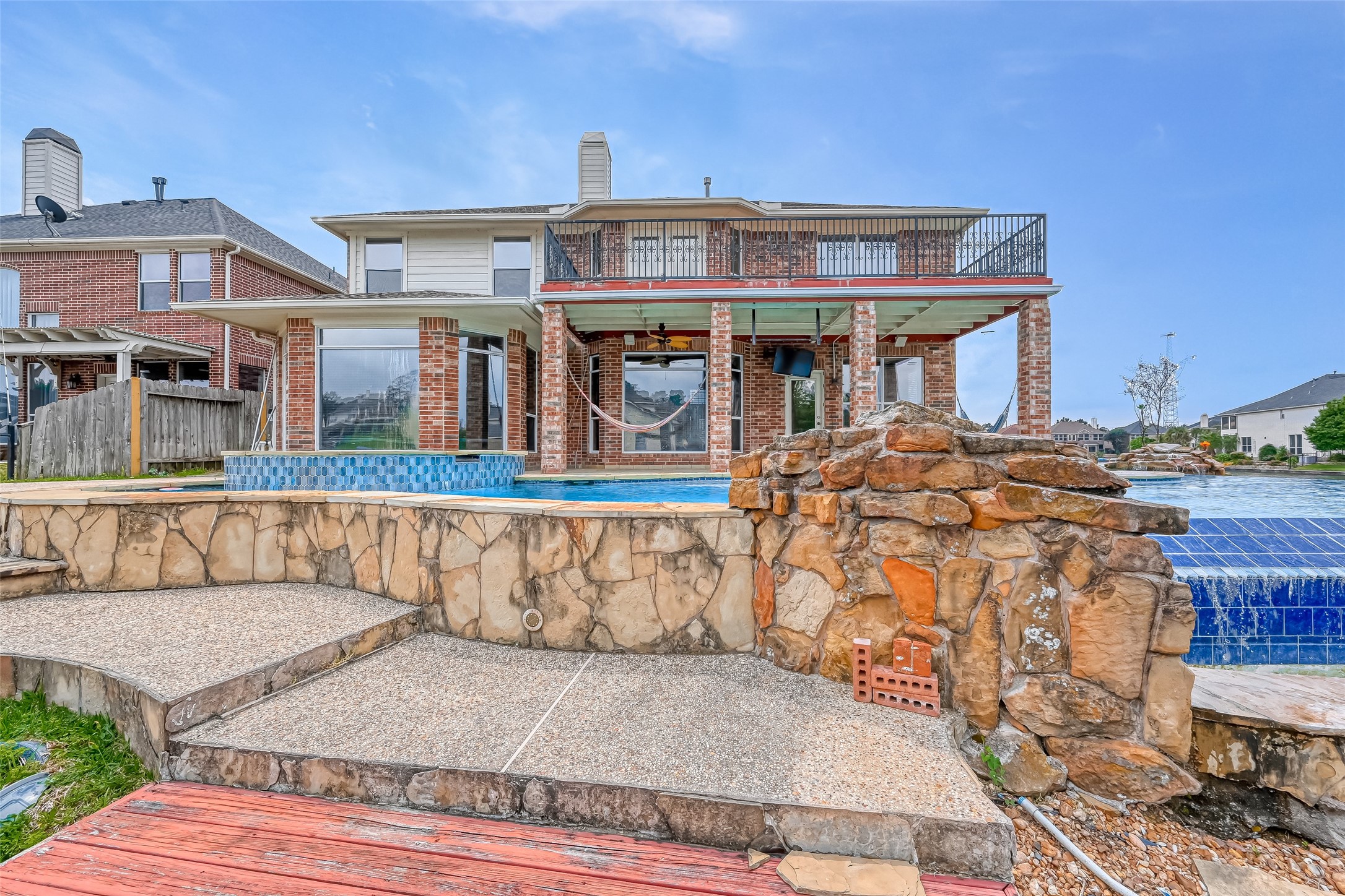 11954 Galentine Point Cypress, TX 77429 - Photo 47 of 48 a front view of a house with large windows