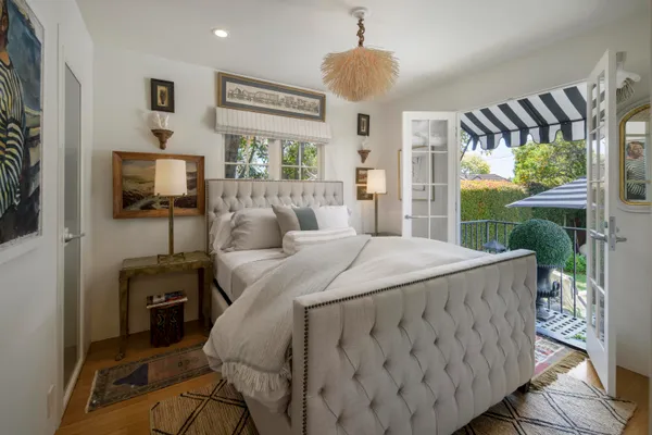 a very nice looking room with a large window