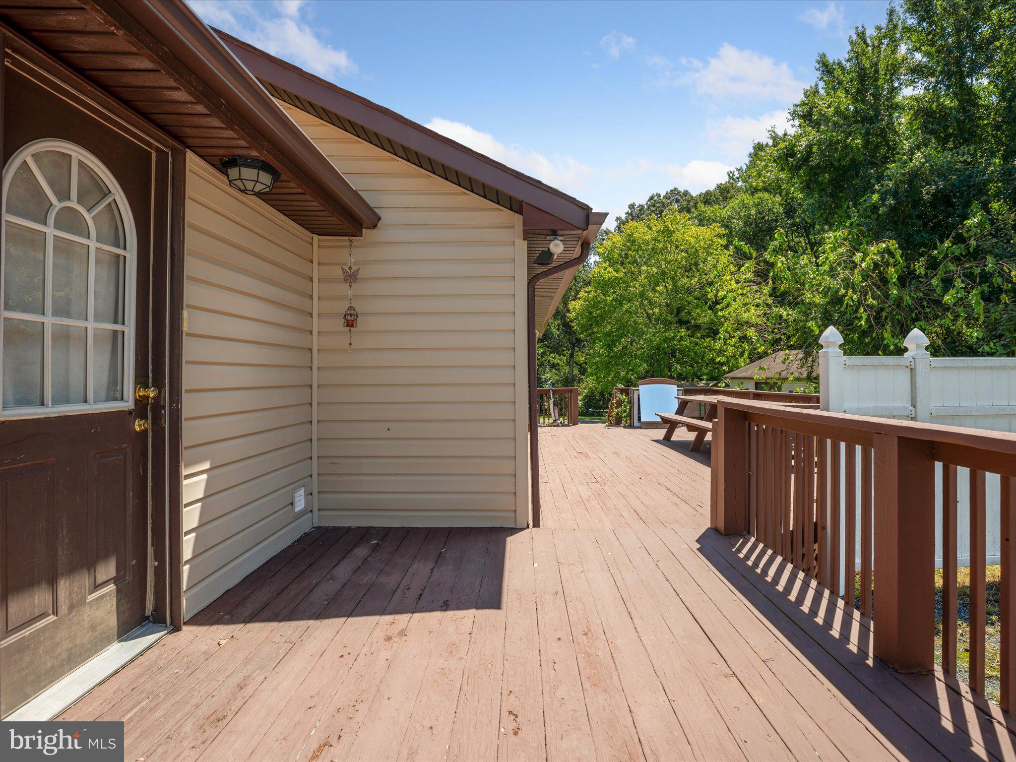 4340 Huntingtown Road Huntingtown, MD 20639 - Photo 36 of 42 a view of a balcony with wooden floor